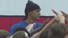 Orlando Magic's Paolo Banchero hosted youth basketball camp Saturday morning