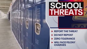 Teenager accused of mass shooting school threat