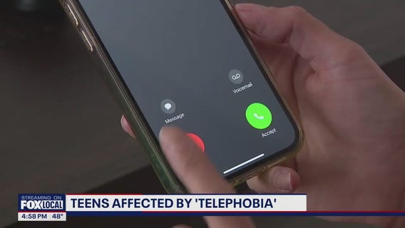 Teens affected by 'telephobia'