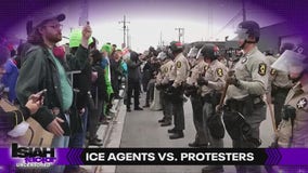 ICE agents, protesters clash across the U.S. 