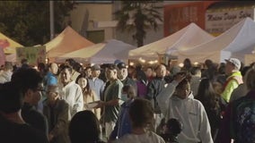 ‘Sunset After Dark’ draws thousands after original night market was canceled