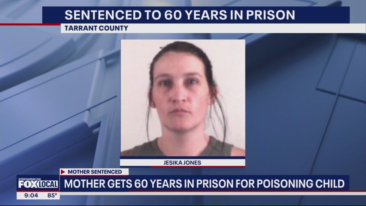 Mom gets 60 years for poisoning daughter