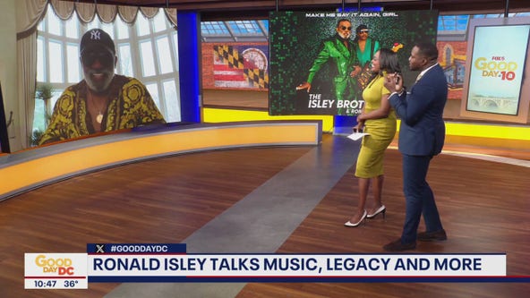 Ronald Isley talks music, legacy and more