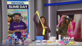 Making slime with Sloomoo Institute LA