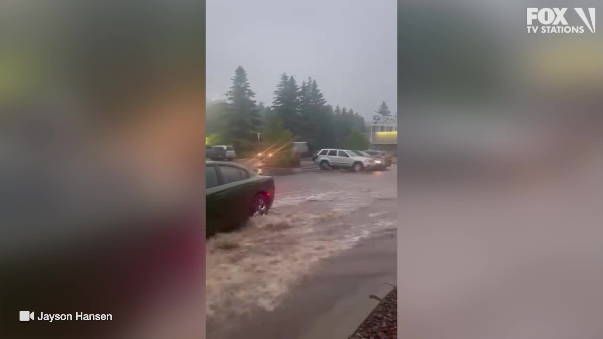 Flooding at Bluefin Bay on Lake Superior in Tofte