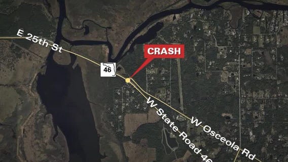 1 killed, 3 hurt in Seminole County multi-car crash