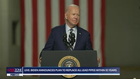 Biden sets 10-year deadline to remove all lead pipes nationwide