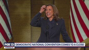 Kamala Harris accepts nomination at DNC in Chicago