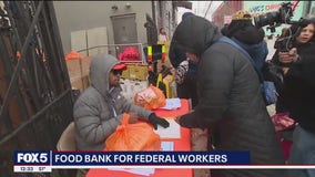 Food bank in Queens for federal workers missing paychecks
