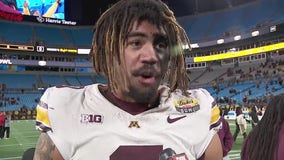 Gophers players react to winning Duke's Mayo Bowl 24-10