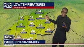 Thursday midday weather forecast