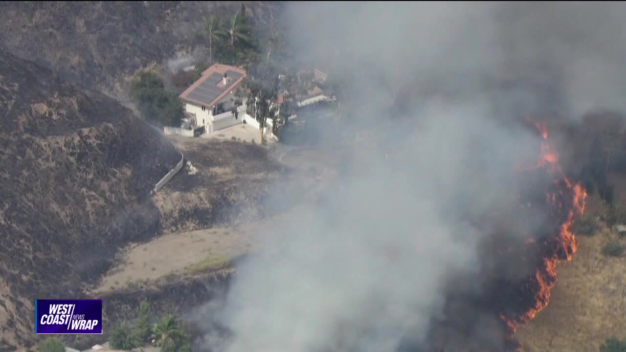 Fire destroys homes in Southern California | West Coast Wrap