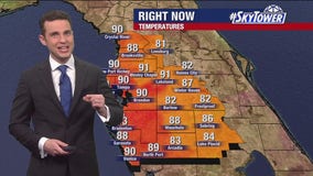 Tampa weather: Saturday evening forecast