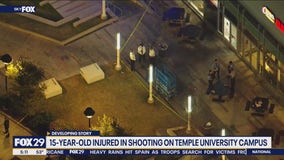 15-year-old boy shot on Temple University campus