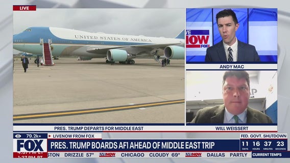 President Trump heads to Israel, Egypt