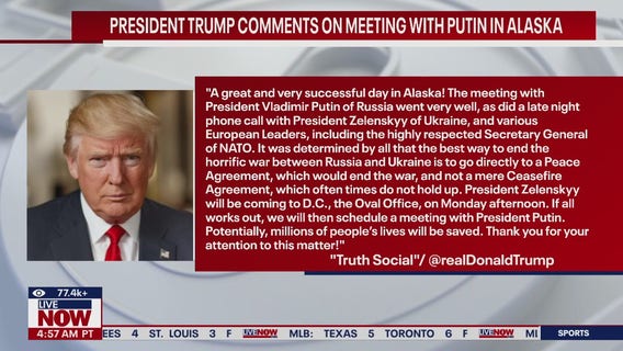 Trump to meet with Zelenskyy Monday after 'shifting towards Putin'