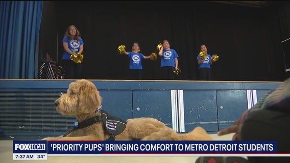 Supporting student mental health: Priority Pups program places facility dogs in Metro Detroit schools