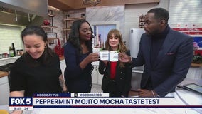 Peppermint mojito mocha taste test