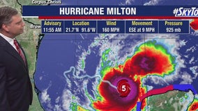 Milton becomes a Category 5 hurricane