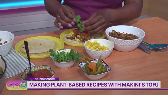 Making plant-based recipes with Makini's Tofu