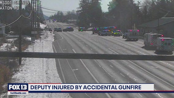Whatcom County deputy injured by accidental gunfire