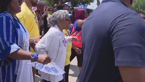 Opal Lee's Walk for Freedom held Wednesday