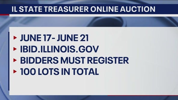 Illinois Treasurer's online auction: Rare coins, jewelry and more available for bidding