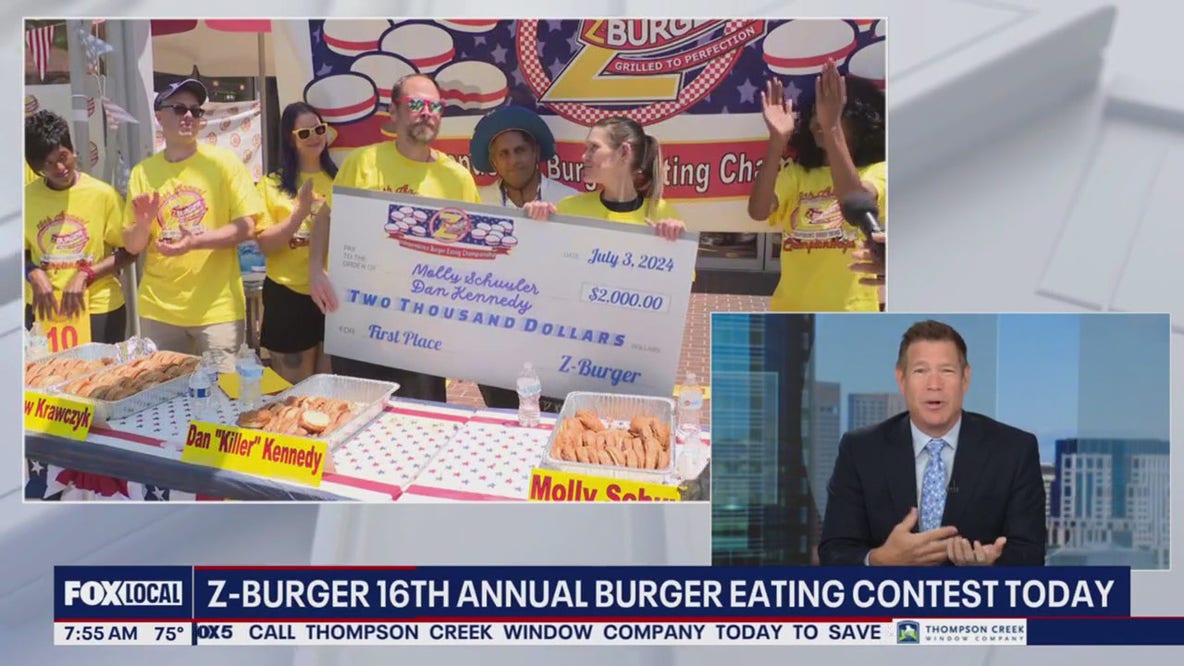 Z -Burger to host 16th annual burger eating competition