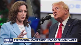 Presidential campaigns head to Pennsylvania