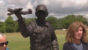 Sculpture's theft reignites legacy of famed Tuskegee airmen