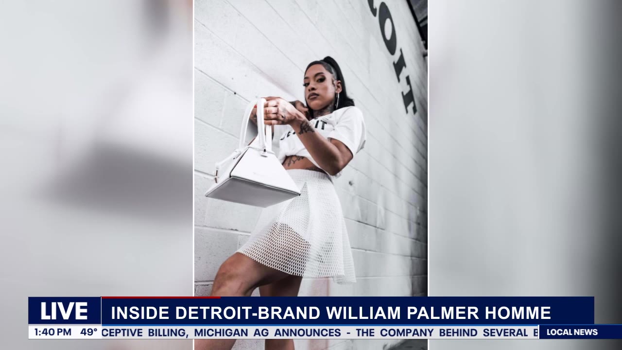 The idea behind the iconic triangle handbag, William Palmer Homme