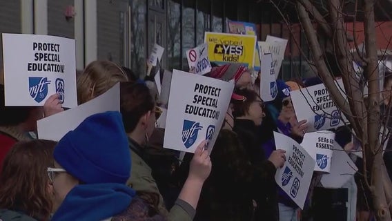 Minneapolis teachers protest potential cuts