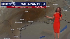 FOX 26 Houston Weather Forecast: Saharan Dust remains in Houston