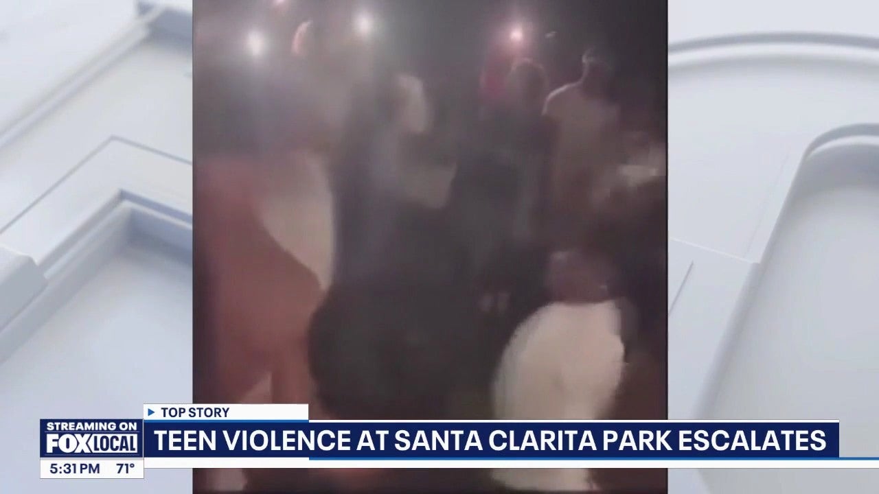 Brawl between teens near Saugus | FOX 11 Los Angeles