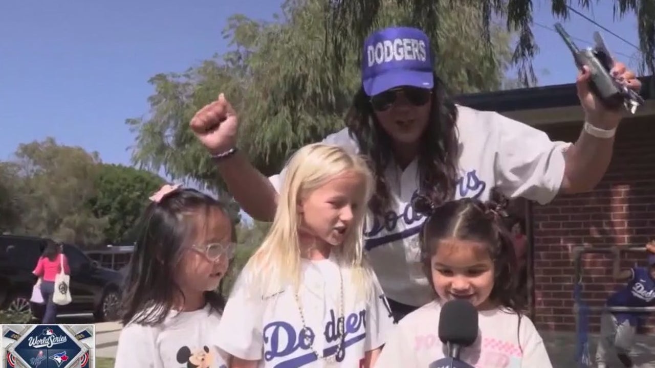 Dodgers superfan sparks wave of spirit at local school | FOX 11 Los Angeles