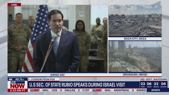 Sec. Rubio speaks in Israel