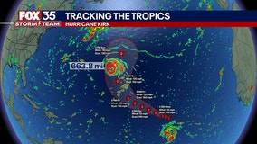 Hurricane Kirk forms in Atlantic Ocean