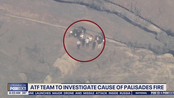 Team investigates the cause of the Palisades Fire in CA
