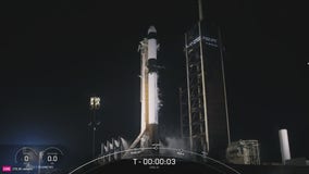 Launch of Falcon 9 carrying ISS supply mission