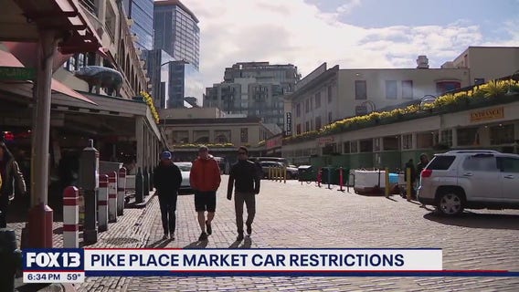New car restrictions at Pike Place Market