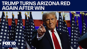 Donald Trump wins Arizona and its 11 electoral votes