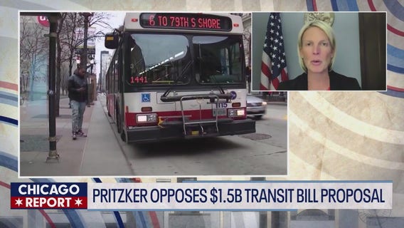Pritzker opposes $1.5B transit bill proposal | The Chicago Report