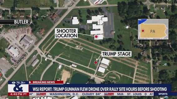 Gunman used drone to scope rally site before Trump assassination attempt