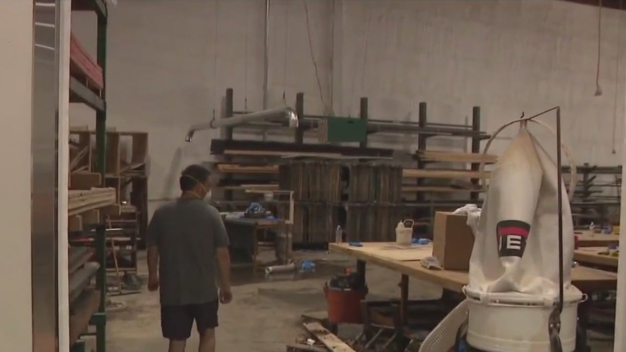 Flood damage at Milwaukee Repertory Theater production center