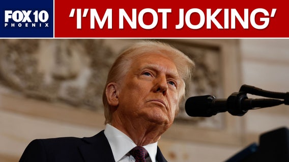 Trump says he's serious about running for a 3rd term