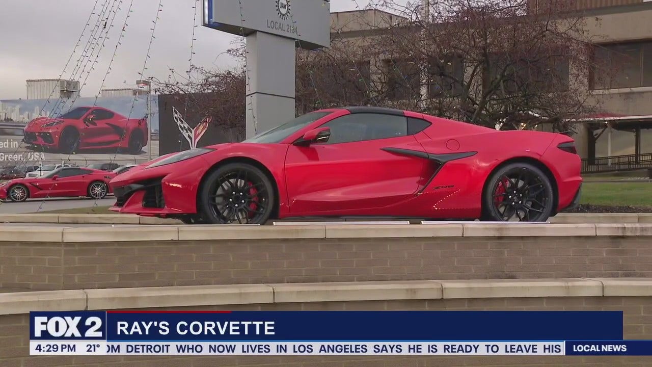 Michigan man's dream comes true: Building the next Corvette | FOX 2 Detroit