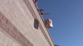 Kyrene students take part in pumpkin drop