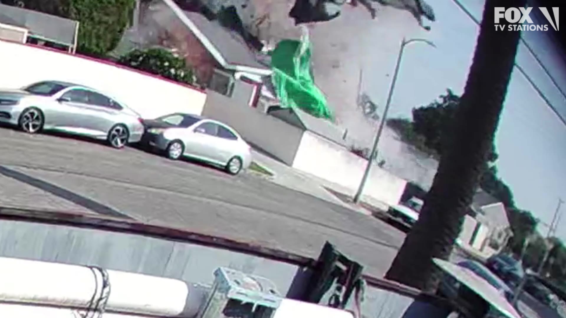 Video shows house exploding in Long Beach