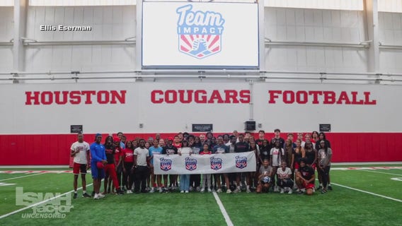 Student athletes support children in need through Team IMPACT 