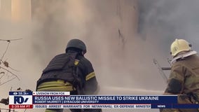 Russia fires new ballistic missile at Ukraine